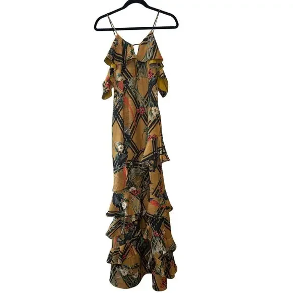 chinese dress ladies Lilly Pulitzer Women's Moana 3/4 Sleeve Maxi Dress, Spearmint Blossom Views  XS at Amazon Women's Clothing store